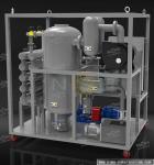 Double Vacuum Stage Transformer Oil Purification Machine Large Flow Rate