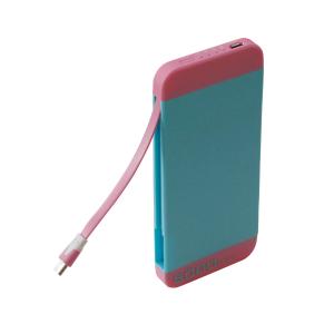 Quality 5000mAh Capacity power banks, Plastic, fixed micro usb cable, Charger for iPhone, Samsung. wholesale