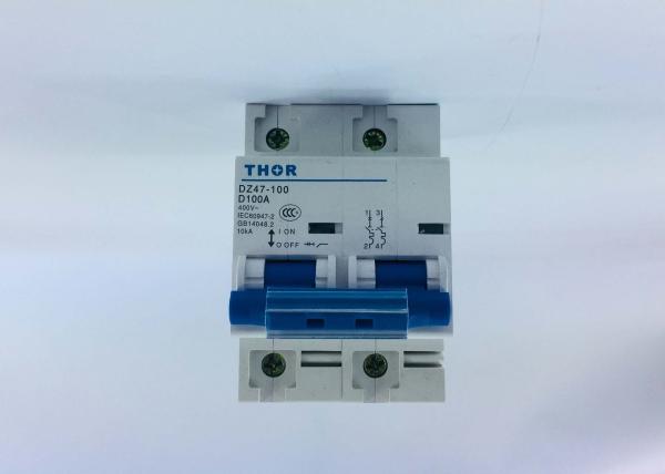 Cheap Two / Three Pole Miniature Circuit Breaker , Small Air Circuit Breaker for sale
