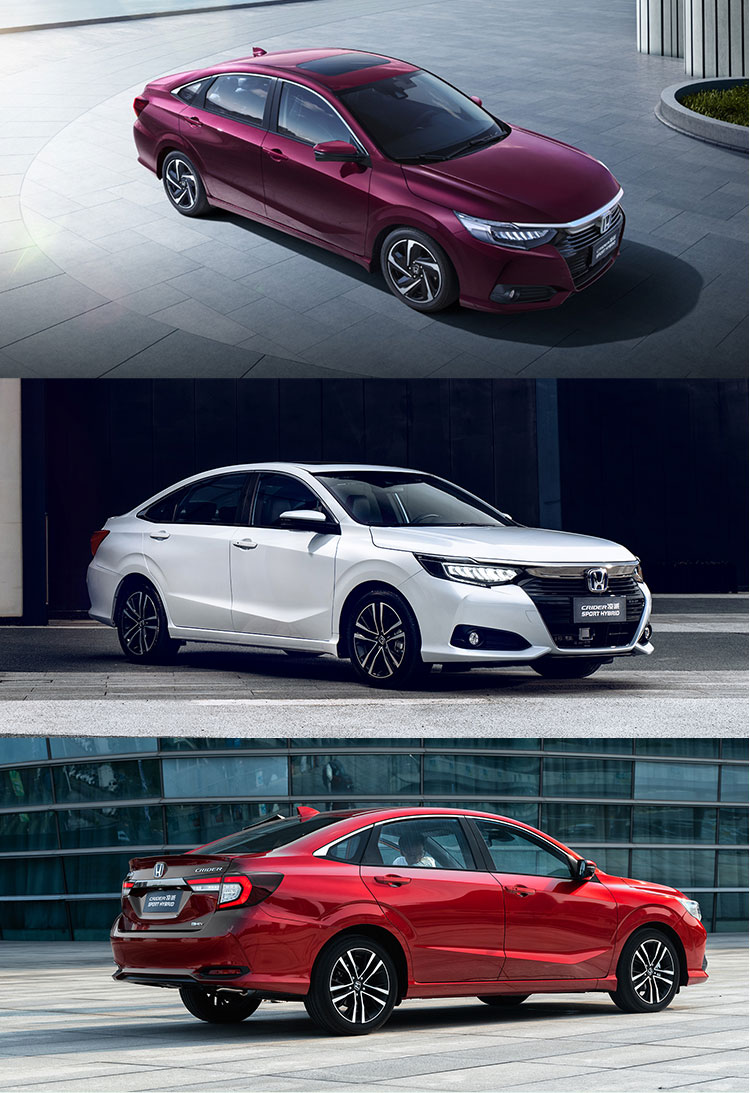 Left-hand Hon-da CRIDER Lingpai 2024 Cars Hon-da Design 150ps Camera Electric 12 Leather Turbo Dark Sunroof Leather Seats