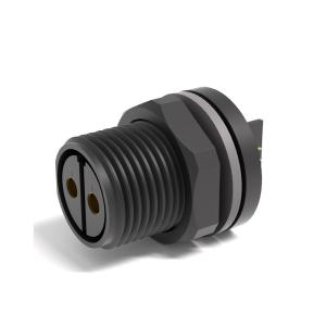Quality PA6 IP67 Industrial Circular Connectors 100VAC Treaded Type M12 Waterproof Connector wholesale