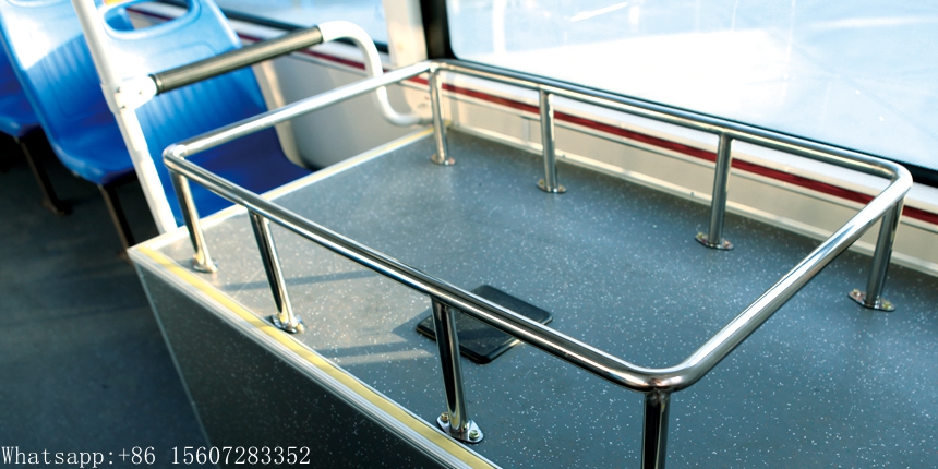 Medium Large 8m 10m 12m Electric City Bus with EURO 5 Emission Standard and Materials