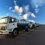 11-20T Foton / Forland Chassis 270hp Stainless Steel SS304 Tanker For Water And