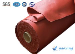 Quality Heat Resistant Silicone Fiberglass Fabric 1000mm Width wholesale