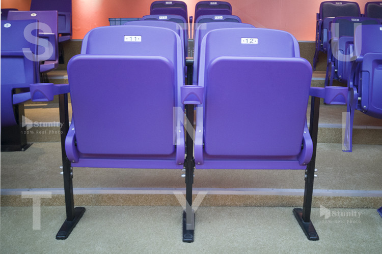 SGS Approved Plastic Comfortable Padded Stadium Seats