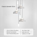 Glass Pendant Light Post-modern Pendant Lamp Bedside Living Room stairwell