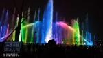 Garden RGB LED Light Floating Dancing Musical Water Fountain
