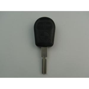 Quality BMW 3-button Auto Locksmith Tools remote shell 4 track without screw &amp; plastic mat wholesale