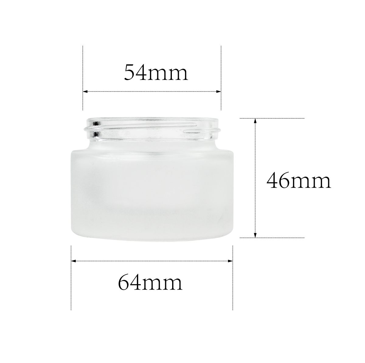 Empty Glass 20ml-120ml Cosmetic Packaging Set Pump Sprayer Sealing Type