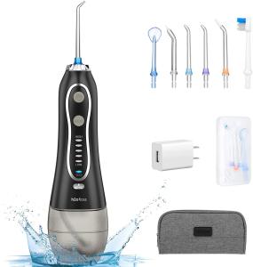 Quality 300ml Tank Dental Floss Water Jet With 6 Nozzles ODM Available wholesale