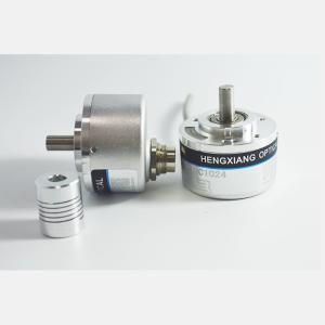 Quality Aluminum Alloy PNP OD 50mm S50 Solid Shaft Encoder wholesale