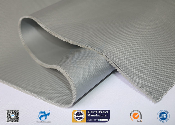 0.45mm Silicone Coated Fiberglass Fabric For Thermal Insulation Covers