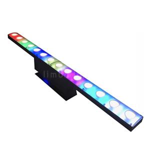 China Indoor IP20 14pcs 5W RGB 3in1 DMX Art-NET LED Pixel Bar Background Light 100cm on sale