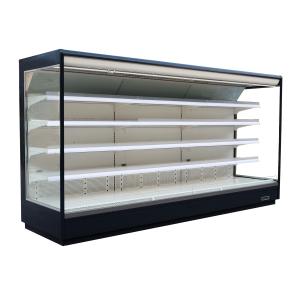 Quality Free Standing Open Display Fridge , Commercial Beverage Cooler Refrigerator wholesale