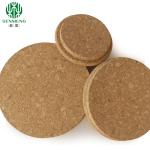Custom Size & Logo Natural Wholesale Wooden Cap Tapered Cork Lids
