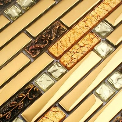 Glass Mosaic Strip Titanium Nitride Coating Machine , PVD Coating Systems