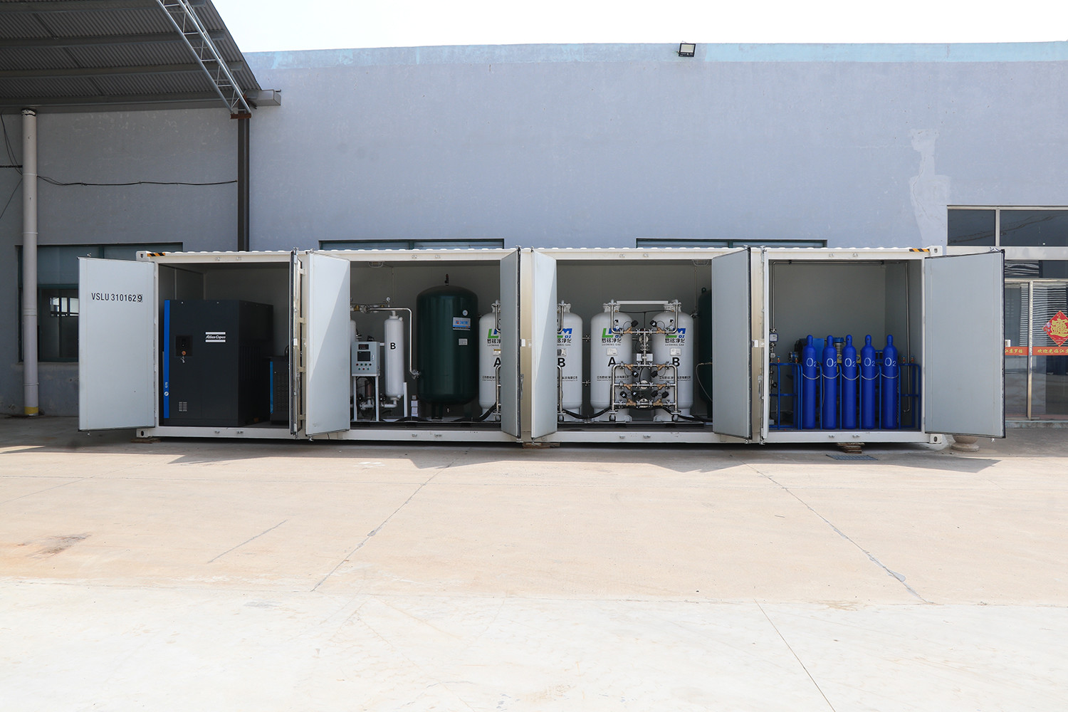 Factory Price Industrial Container Type Oxygen Generator Air Separation Plant