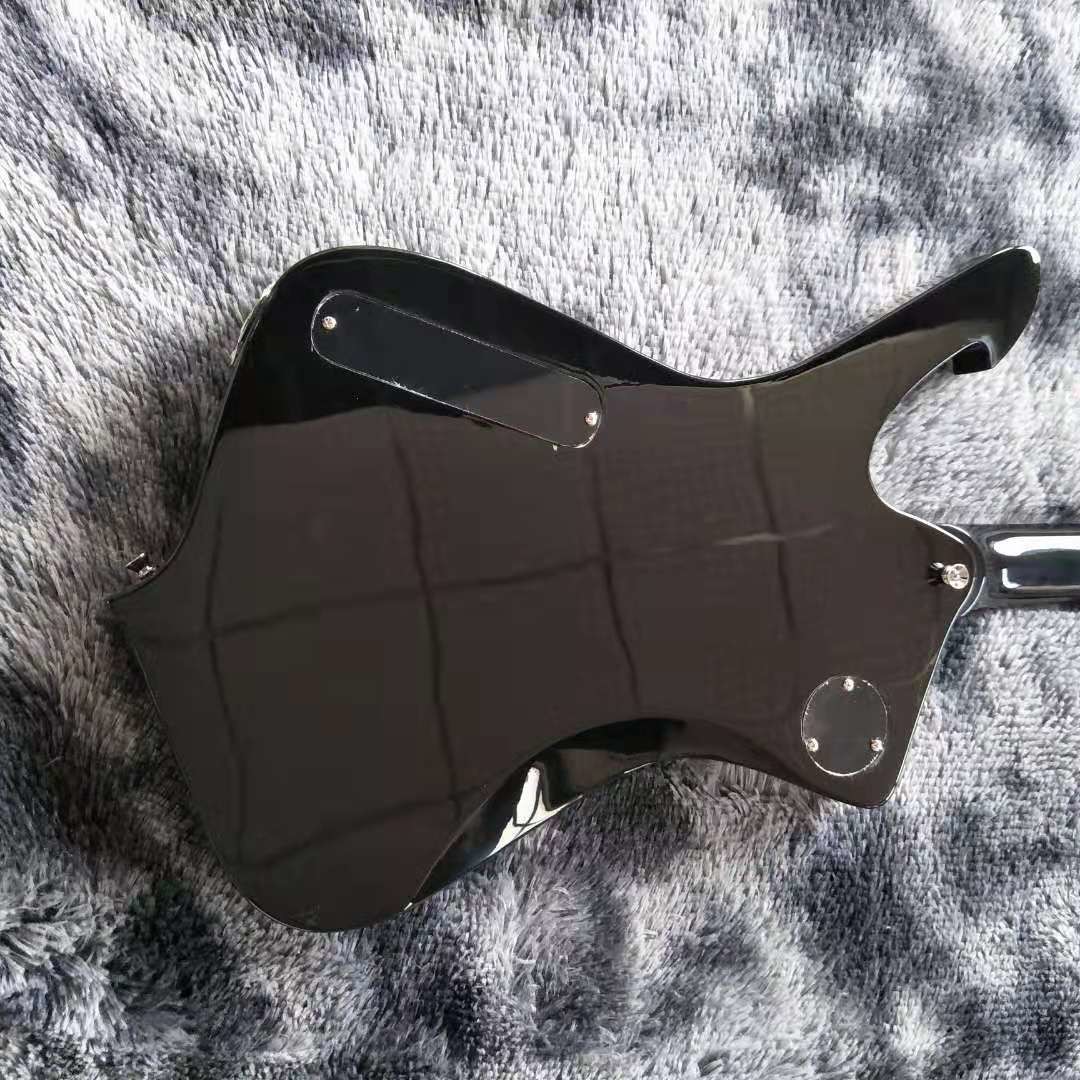 Custom IBANS Silver Finishing Electric Guitar OEM Accept Logo and Shape Customization