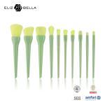 Premium 10Pcs Makeup Brush Set For Powder Foundation Contour Blush Concealer Eye