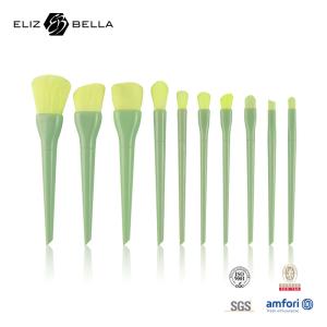Quality Premium 10Pcs Makeup Brush Set For Powder Foundation Contour Blush Concealer Eye Shadow wholesale