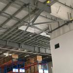 Workshop Air Cooling Giant Factory Ceiling Fan / Industrial Fans
