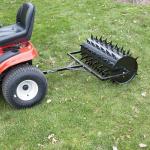 LAS14 - 14mm Diameter Atv Ballast Roller with spikes tooth ; Lawn aerator Roller