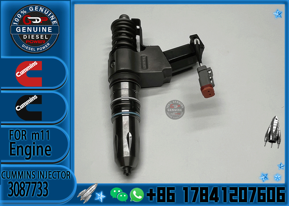 New Genuine Cummin s Fuel Injector 3411691/3411765/3411766/3411759/3087560/3087733/3083846/30950866 Cummin s N14 Engine
