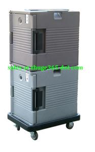 Quality Premium Grey 90Litre Front Loading Insulated Food Pan Container wholesale