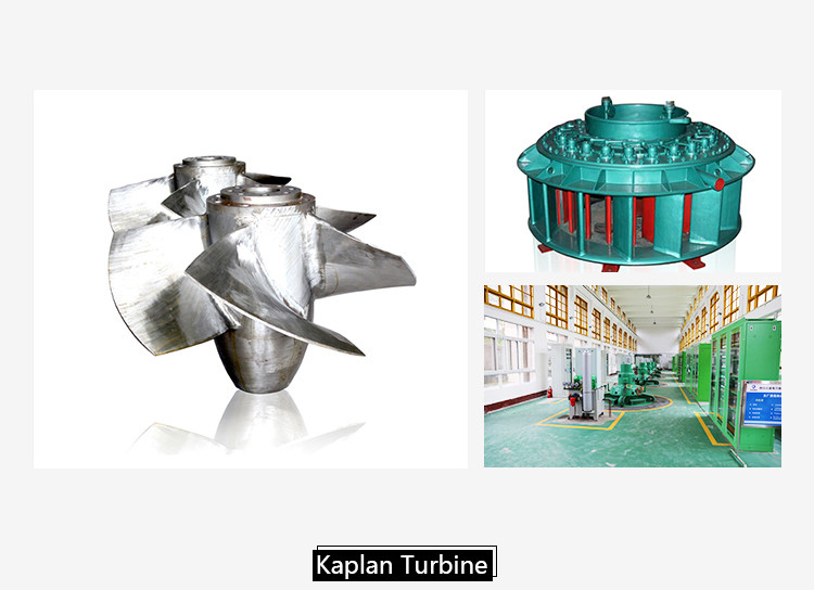 Kaplan Hydro Turbine Generator 300kw Energy Saving For Hydropower Project