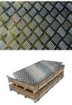 5052 6063 Rolling Aluminum Checker Sheet Noneslip 3bar 5bar For Trailers