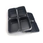 Rk Bakeware China-Chicago Metallic Silicone Glazed 5 Strap Bread Moulds Open Top