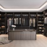 Contemporary Style Wooden Wardrobe for Modern Customized Color Bedroom Furniture