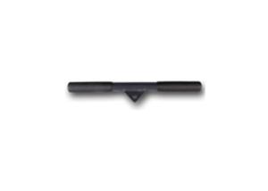 Quality Gym Club Use Fitness Accessories / Straight Lat Bar 530*65mm In Black wholesale