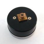 40mm Medical Pressure Gauge 25 Psi Acrylic Lens Brass Socket For Anesthesia