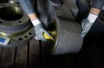 Seamless Polyester EN388 4121 Industrial Work Gloves Nitrile Fully Coating