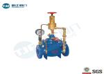 Ductile Iron Hydraulic Control Valve , Flanged Pressure Sustaining Valve