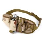 OUTDOOR MULTI-PURPOSE SPORTS WAIST PACK MEN'S ANTI-SPLASH TACTICAL CAMOUFLAGE