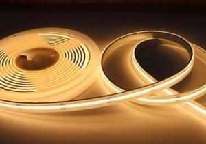 Quality Certified 840 LED Cob Strip Lights In Warm White Adhesive Backing Ra Value wholesale