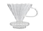 High Borosilicate Glass Coffee Dripper Heat Resistant For Brewing Coffee