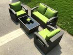 Modern Aluminium PE Rattan Outdoor Wicker Sofa sets Garden wicker Patio sofa