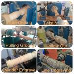 315K CNC wood turning lathe machine
