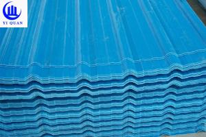 Quality Wind Resistant 2.3mm Thickness UPVC PVC Plastic Roof Sheet For Warehouse Wall wholesale