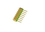 Straight Cut Glass To Metal Seal Connectors Hermetic DC 8 Pin Header