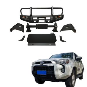 Quality Steel 4x4 Off Road Auto Parts Front Bumper Guard Rear Bumper for Toyota 4 RUNNER N21 wholesale