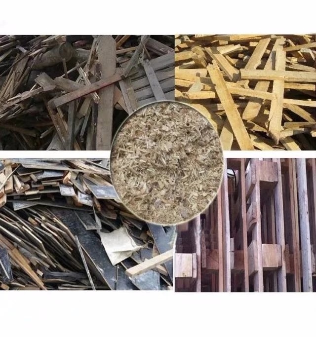 1000kg/H Leaf Grinding Sawdust Wood Crusher Machine
