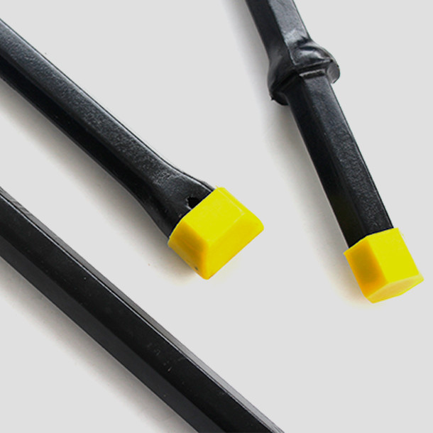 Hand Held Rock Tools H22 tapered drill rod/integral drill steel For Underground Mining
