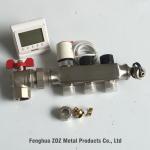 Stainless Steel Return Manifold with Actuator for Floor Heating