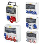 IP65 Waterproof Outdoor Electrical Socket Plastic Electric Box AC 380V - 400V