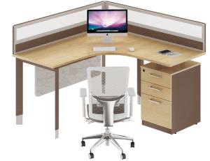 Quality modern office desktop panel workstation table furniture wholesale