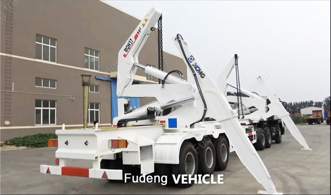 20 Foot / 40 Foot Side Loader Trailer With Hydraulic Lifting System
